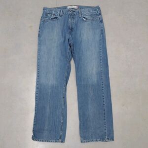 Levi's 559 Relaxed Straight Jeans Men's 34 x 30 Blue Stretch Denim - GOOD SHAPE